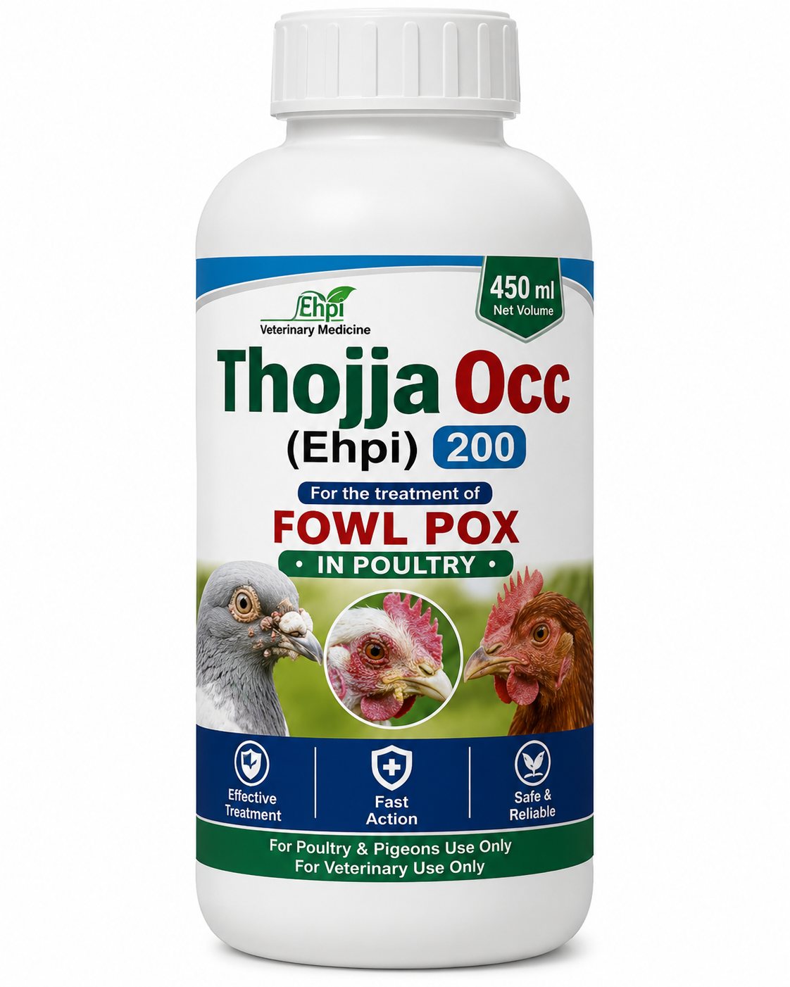 Thojja Occ (Ehpi) 200 fowl pox in poultry